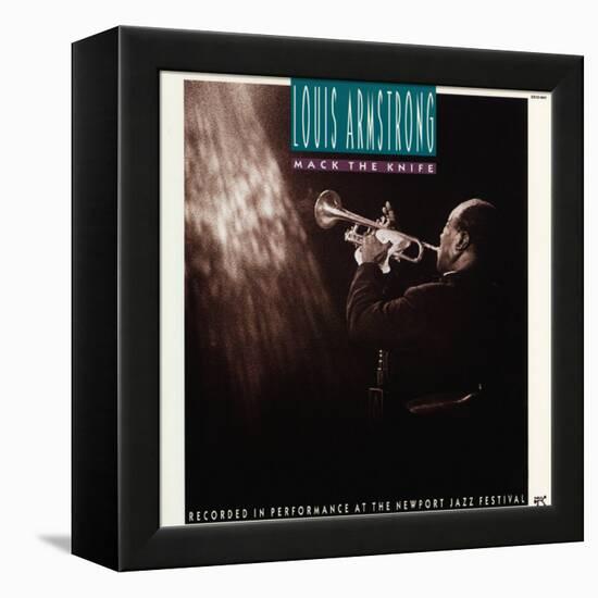 Louis Armstrong - Mack the Knife-null-Framed Stretched Canvas