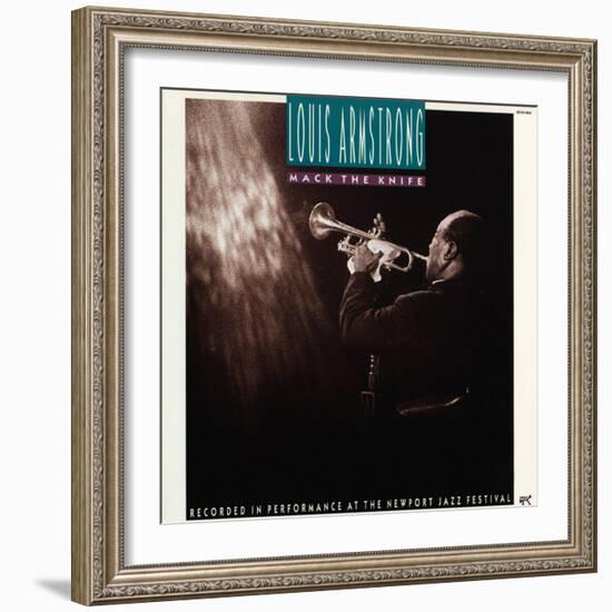 Louis Armstrong - Mack the Knife-null-Framed Art Print