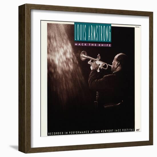 Louis Armstrong - Mack the Knife-null-Framed Art Print