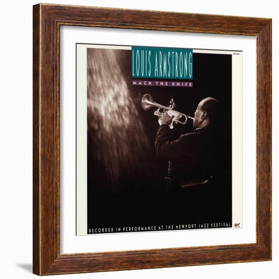 Louis Armstrong - Mack the Knife-null-Framed Art Print