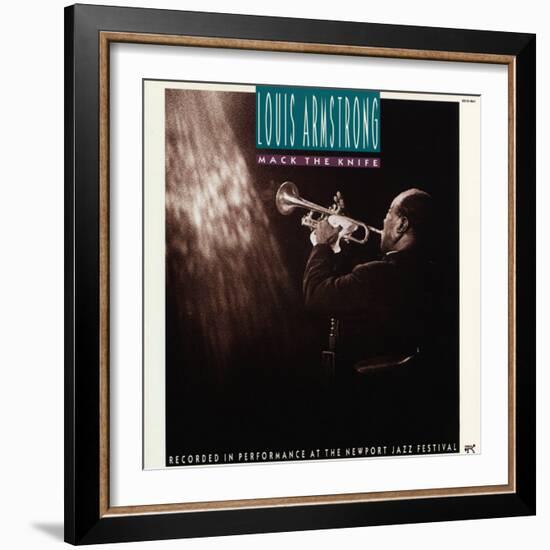 Louis Armstrong - Mack the Knife-null-Framed Art Print