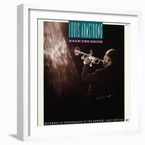 Louis Armstrong - Mack the Knife-null-Framed Art Print