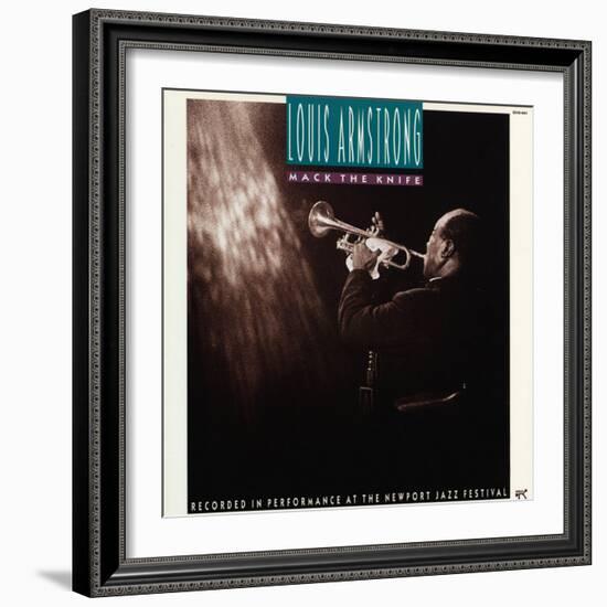 Louis Armstrong - Mack the Knife-null-Framed Art Print