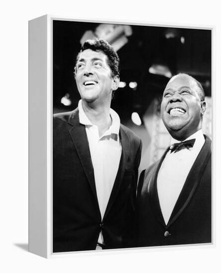 Louis Armstrong - The Dean Martin Show-null-Framed Stretched Canvas