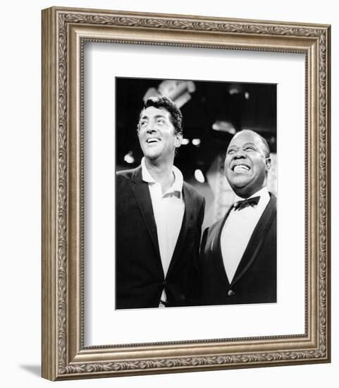 Louis Armstrong - The Dean Martin Show-null-Framed Photo