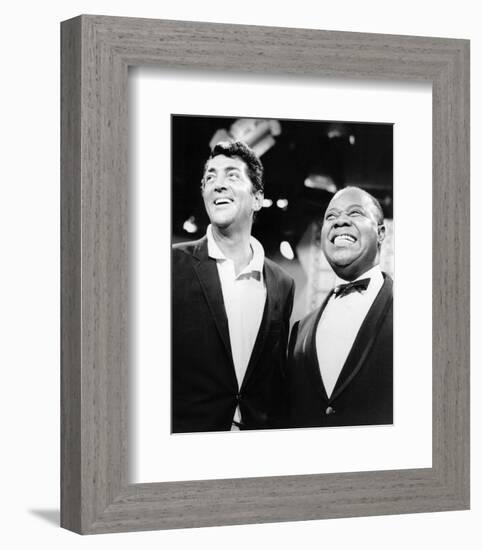 Louis Armstrong - The Dean Martin Show-null-Framed Photo