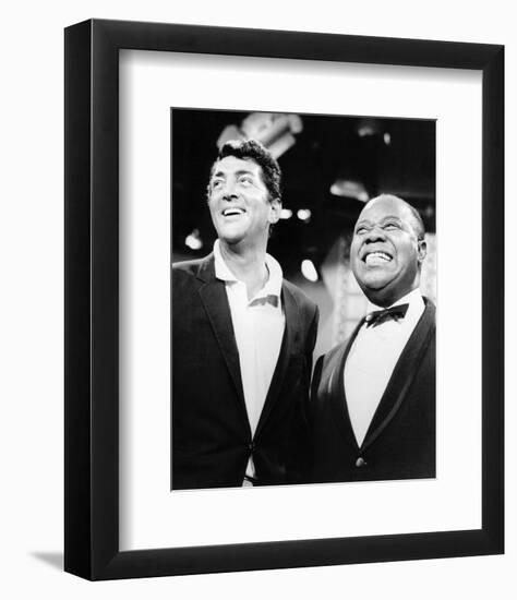 Louis Armstrong - The Dean Martin Show-null-Framed Photo