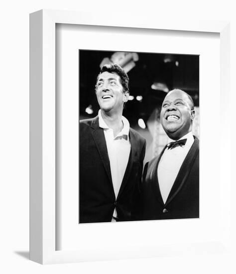 Louis Armstrong - The Dean Martin Show-null-Framed Photo