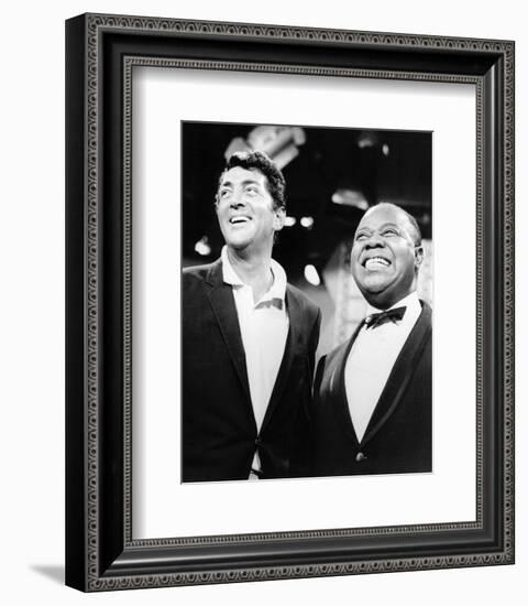 Louis Armstrong - The Dean Martin Show-null-Framed Photo