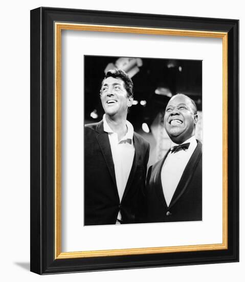 Louis Armstrong - The Dean Martin Show-null-Framed Photo