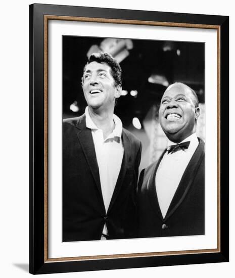 Louis Armstrong - The Dean Martin Show-null-Framed Photo