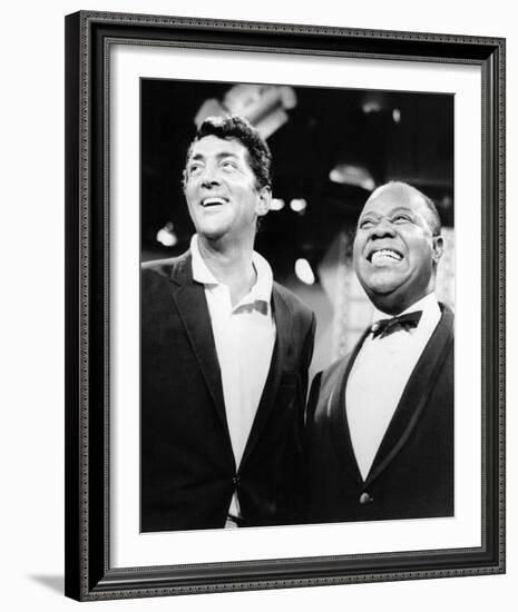 Louis Armstrong - The Dean Martin Show-null-Framed Photo