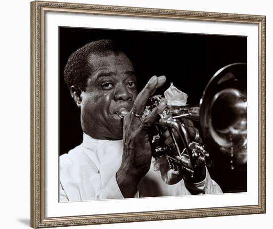 Louis Armstrong-William P^ Gottlieb-Framed Art Print