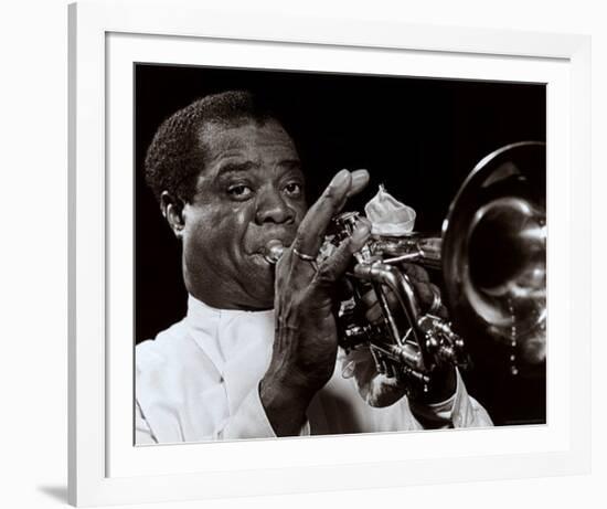 Louis Armstrong-William P^ Gottlieb-Framed Art Print