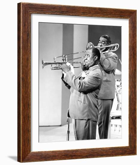 Louis Armstrong-null-Framed Photo