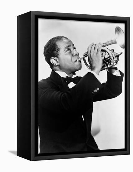 Louis Armstrong-null-Framed Stretched Canvas