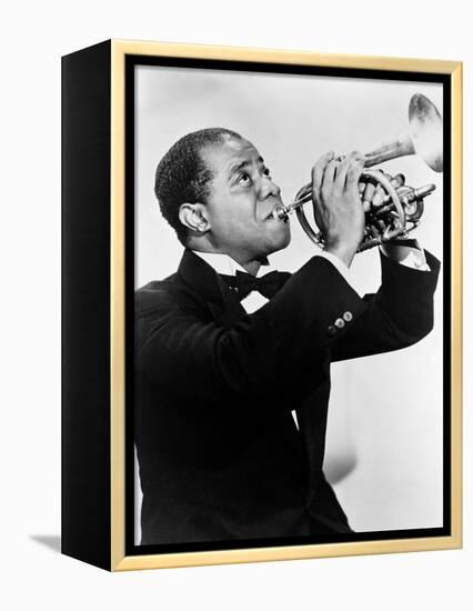 Louis Armstrong-null-Framed Stretched Canvas