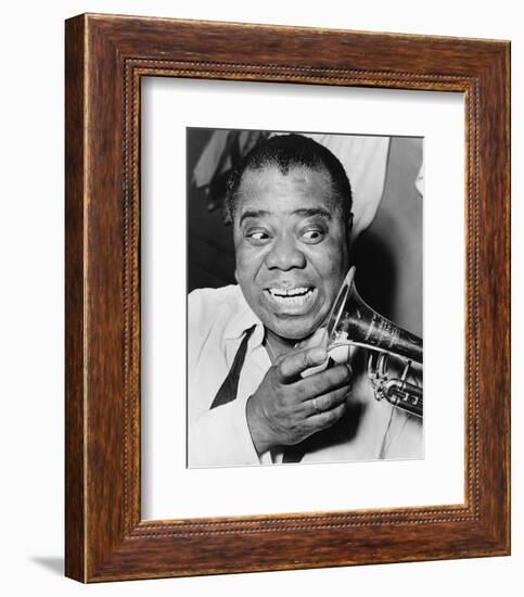 Louis Armstrong-null-Framed Photo