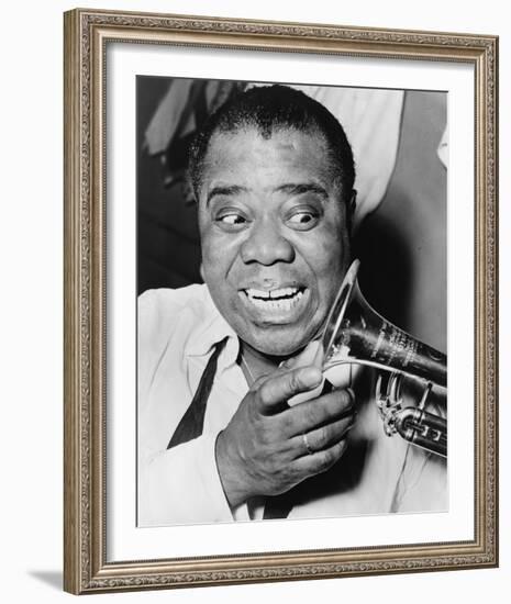 Louis Armstrong-null-Framed Photo