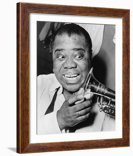 Louis Armstrong-null-Framed Photo