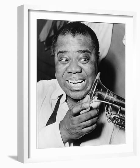 Louis Armstrong-null-Framed Photo