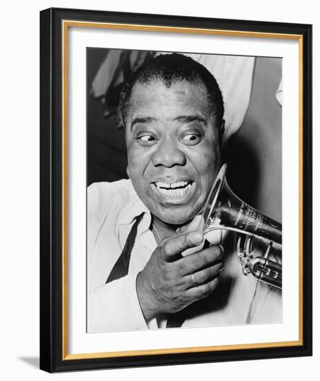 Louis Armstrong-null-Framed Photo