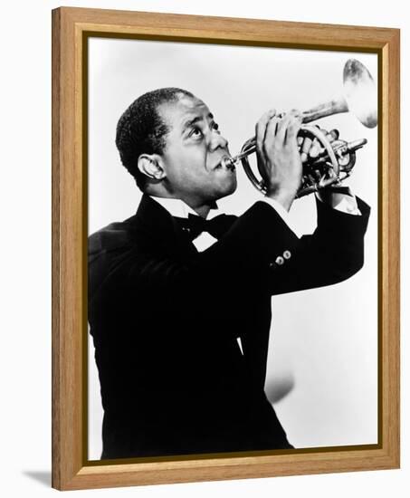 Louis Armstrong-null-Framed Stretched Canvas