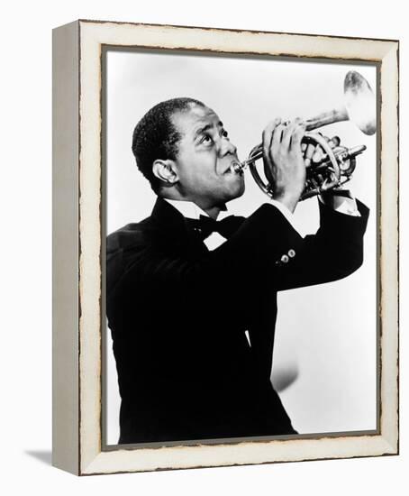 Louis Armstrong-null-Framed Stretched Canvas