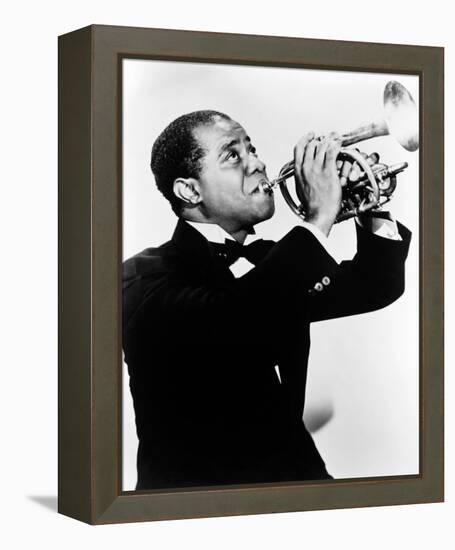 Louis Armstrong-null-Framed Stretched Canvas