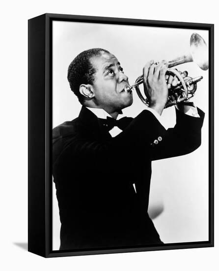 Louis Armstrong-null-Framed Stretched Canvas