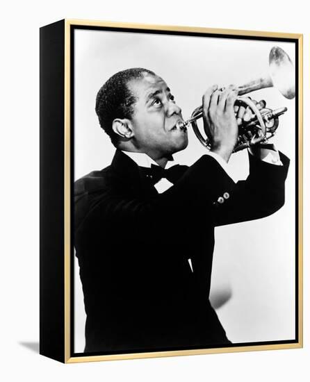 Louis Armstrong-null-Framed Stretched Canvas