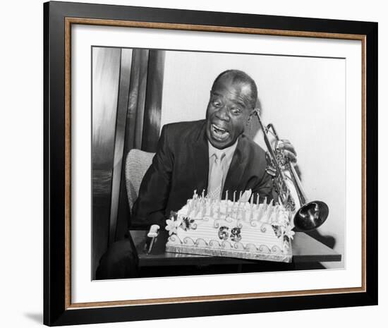 Louis Armstrong-null-Framed Photo