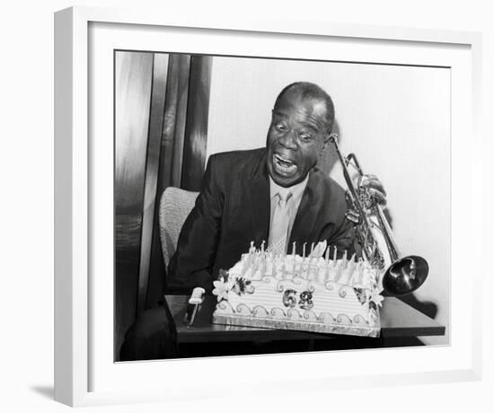 Louis Armstrong-null-Framed Photo