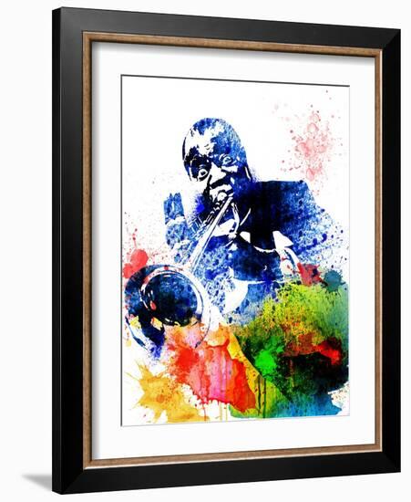 Louis Armstrong-Nelly Glenn-Framed Premium Giclee Print