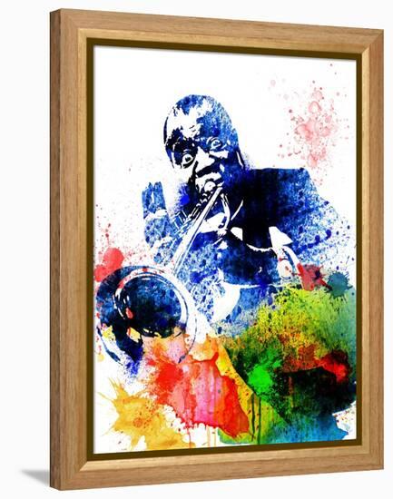 Louis Armstrong-Nelly Glenn-Framed Stretched Canvas