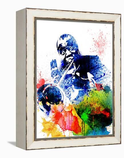 Louis Armstrong-Nelly Glenn-Framed Stretched Canvas