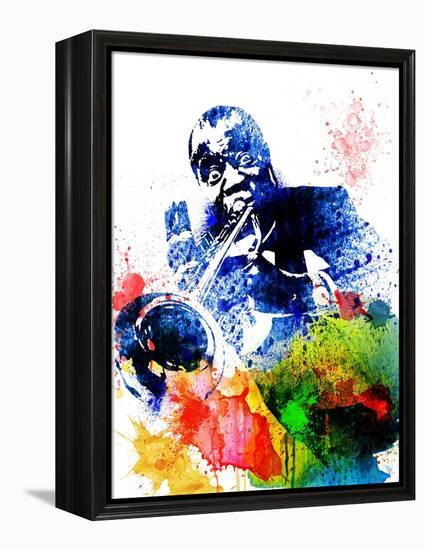 Louis Armstrong-Nelly Glenn-Framed Stretched Canvas