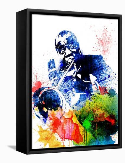 Louis Armstrong-Nelly Glenn-Framed Stretched Canvas