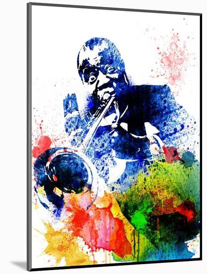 Louis Armstrong-Nelly Glenn-Mounted Art Print