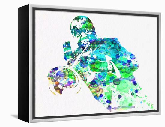 Louis Armstrong-Nelly Glenn-Framed Stretched Canvas
