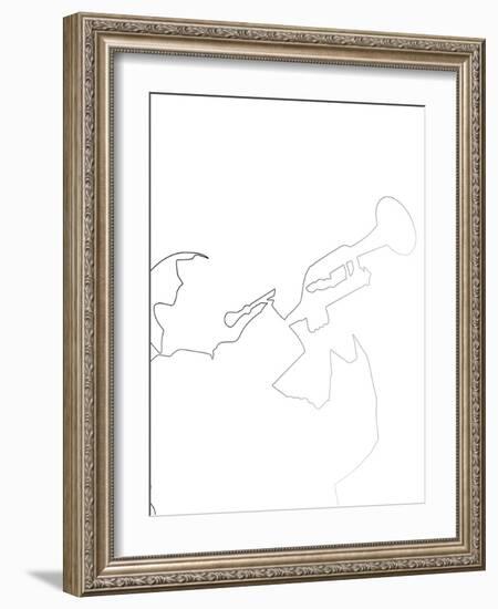 Louis Armstrong-Logan Huxley-Framed Premium Giclee Print