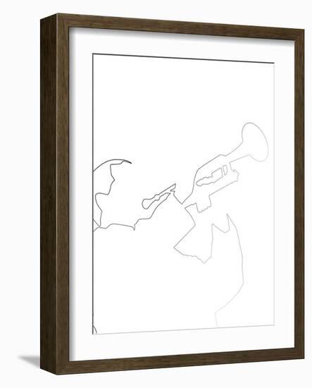 Louis Armstrong-Logan Huxley-Framed Premium Giclee Print