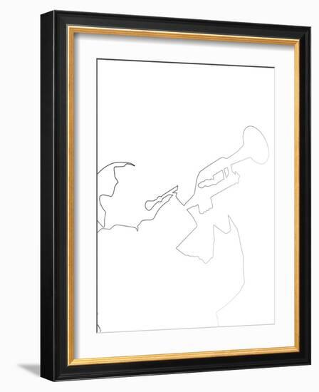 Louis Armstrong-Logan Huxley-Framed Premium Giclee Print