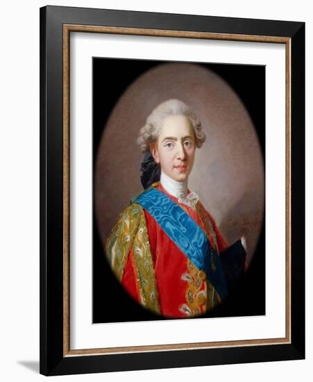 Louis-Auguste, Duc De Berry (1754-179), Future Louis XVI, King of France-Louis Michel Van Loo-Framed Giclee Print