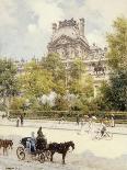 La Place du Louvre-Louis Beraud-Giclee Print