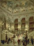 L'escalier de l'Opéra-Louis Beroud-Framed Giclee Print