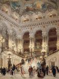 L'escalier de l'Opéra-Louis Beroud-Giclee Print
