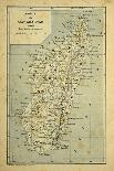 Madagascar War 1885-95, Map of Madagascar-Louis Bombled-Art Print
