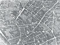 The Ile St. Louis, Detail from the Plan of Paris, known as the 'Plan De Turgot', Engraved by…-Louis Bretez-Giclee Print