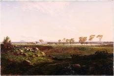 Mount Fyans Woolshed (The Woolshed Near Camperdow), 1869-Louis Buvelot-Premier Image Canvas